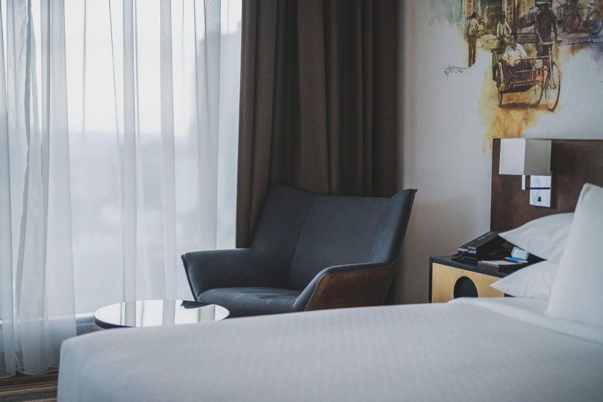Celestial Heights Casino suite with panoramic city views and premium amenities