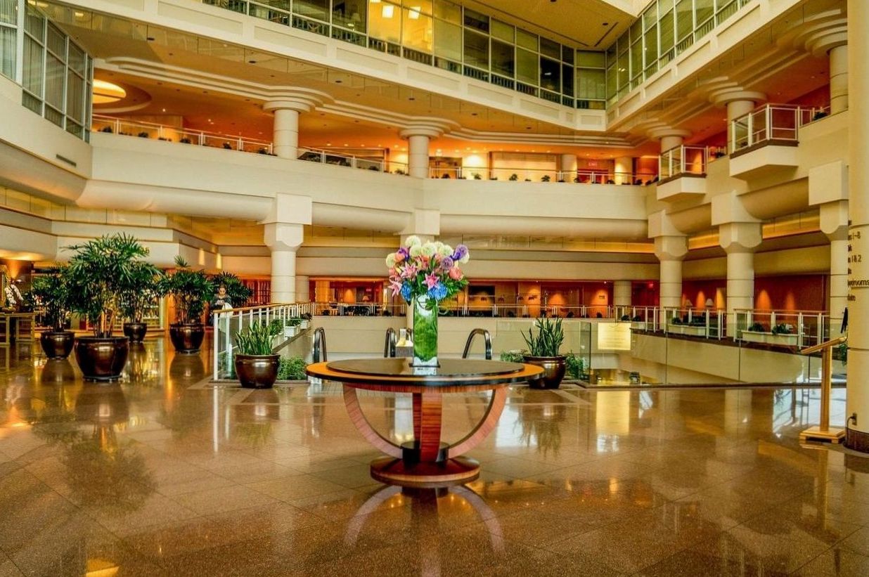 Emerald Dragon Resort interior lobby with Asian-inspired decor and casino elements